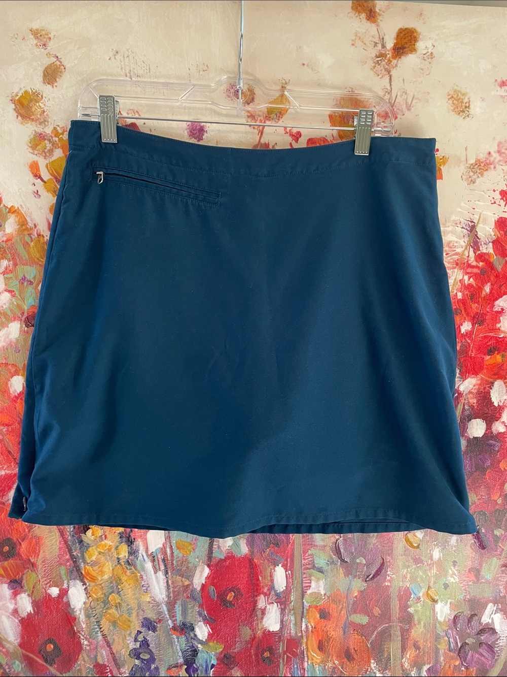 Patagonia teal skirt